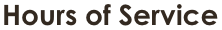 Hours of Service